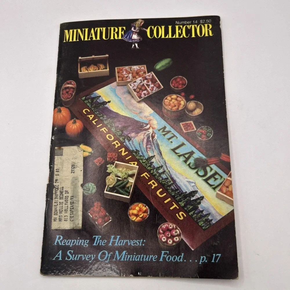 Miniature Collector Magazine Lot Issues 5–15, 17-22, 36 | Vintage Dollhouse Mini